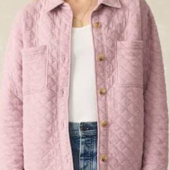 Faherty Epic Quilt Shirt Jacket Black Heather - Picture 5 of 5